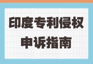 印度专利侵权投诉指南